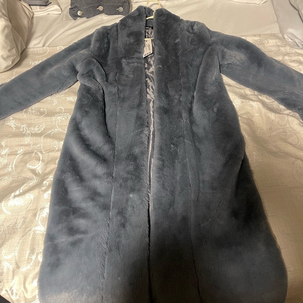 Brand new Boohoo Faux Fur Coat